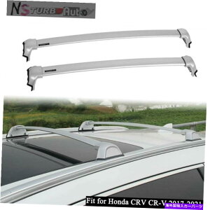 [tLA z_CRV CR-V 2017-2021A~jE[t[bNNXo[NXo[ɓK2PC 2Pcs Fit for Honda CRV CR-V 2017-2021 Aluminum Roof Rail Rack Cross Bar Crossbar