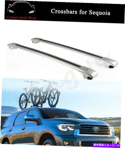 [tLA g^ZRCA2008-2022LAɍ킹ăNXo[NXo[[tbN[tBbg Crossbar Cross bars Roof Rack Rail Fits for Toyota Sequoia 2008-2022 Carrier