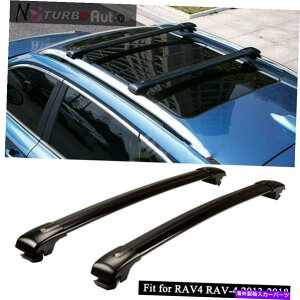 [tLA RAV4 RAV-4 2013-2018bN\ȃ[t[bNNXo[NXo[ɍ2PCS 2Pcs Fits for RAV4 RAV-4 2013-2018 Lockable Roof Rail Rack Cross bar Crossbar