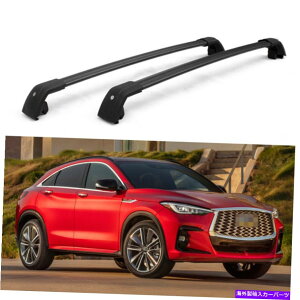 ���[�t�L�����A �N���X�o�[�N���X�o�[�ݕ��^���Ǝ҂̓C���t�B�j�e�BQX55 2021 2022���[�t���b�N�ɓK�����܂� Crossbar Cross bars Cargo Carrier Fits for Infiniti QX55 2021 2022 Roof Rack�y���s�A���i�z