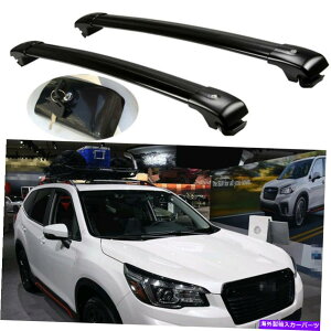 [tLA 2PCSbN\ȉ̃NXo[NXo[bNXotHX^[2019-2021̃tBbg 2Pcs Lockable roof crossbars cross bar Rack fits for Subaru Forester 2019-2021