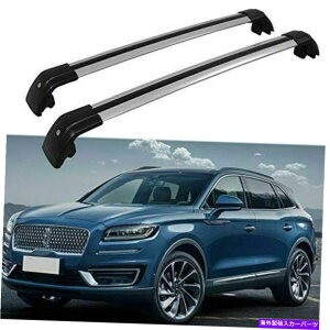 ���[�t�L�����A �����J�[���m�[�`���X2019 2020���b�N�\�ȃ��[�t���[�����b�N�N���X�o�[�N���X�o�[�ɓK���Ă��܂� Fits for Lincoln Nautilus 2019 2020 Lockable Roof Rail Rack Cross Bar Crossbar�y���s�A���i