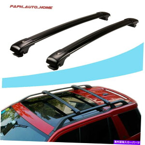 [tLA RAV4 RAV-4 2014-2018וו\ȃ[t[bNNXo[ Fit RAV4 RAV-4 2014-2018 Baggage Luggage Adjustable Roof Rail Racks Cross Bars
