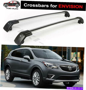 [tLA 2PCSbN\ȉ̃NXo[NXo[bNVrCbN2020 21 2Pcs Lockable roof crossbars cross bar Rack fits for NEW Buick ENVISION 2020 21