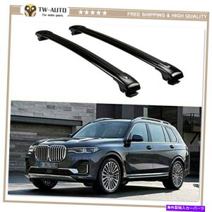 [tLA BMW X7 2019 2020 2021A~jE[t[bNNXo[NXo[ɓK2PCS 2Pcs Fit for BMW X7 2019 2020 2021Aluminum Roof Rail Racks Cross bars Crossbar