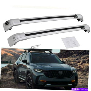 [tLA 2PCSbN\ȃ[t[bNNXo[NXo[tBbg2023}c_CX-50 CX50 2Pcs Lockable Roof Rail Rack Cross Bars Crossbar Fits for 2023 Mazda CX-50 CX50