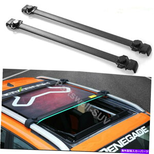 [tLA 2PCS[tNXo[NXo[bNW[vlQ[h2015-2021̃tBbg 2Pcs roof crossbars cross bar Rack fits for Jeep Renegade 2015-2021