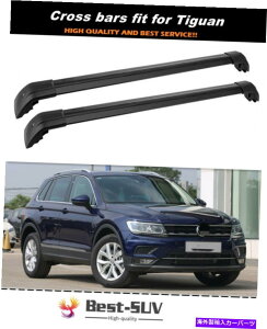 [tLA bN\ȃ[t[bNNXo[NXo[̓tHNX[QeBOA2017-2021ɓK܂ Lockable Roof Rail Rack Cross Bar Crossbar Fits for Volkswagen Tiguan 2017-2021