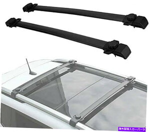 [tLA 2PCSbN\ȃ[t[bNNXo[NXo[W[vlQ[h2015-2021̃tBbg 2Pcs Lockable Roof Rail Rack Crossbar Cross Bar Fits for Jeep Renegade 2015-2021