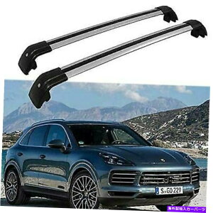 [tLA 2PCSbN\ȃ[t[bNNXo[NXo[̓JCG̃tBbg2011-2017 2pcs Lockable Roof Rail Racks Cross Bar Crossbars Fits for Cayenne 2011-2017