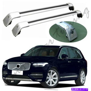 [tLA {{XC90̃NXo[tBbg2018-2021[tLAו׏d\ȃNXo[ Cross bar fits for Volvo XC90 2018-2021 roof carrier luggage locable cross bars