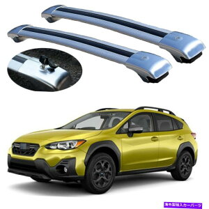 [tLA 2PCSbN\ȃ[tbNNXo[NXo[tBbgXoNXgbNXV 2017-22 2Pcs Lockable Roof Rack crossbars cross bar fits for Subaru Crosstrek XV 2017-22