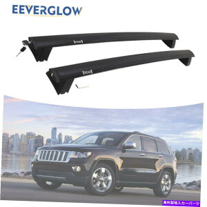 [tLA 2011-2021ɃtBbg2̃s[XNXo[W[vOh`FL[[tbN[NXo[ 2 Pieces Cross Bar Fit For 2011-2021 Jeep Grand Cherokee Roof Rack Rail Crossbar