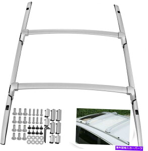 [tLA 4PCS[tbNTCh[o[NXo[z_CRV CR-V 2017-2022Vo[ 4Pcs Roof Rack Side Rails Bar Cross Bars for Honda CRV CR-V 2017-2022 Silver