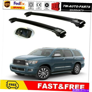 ���[�t�L�����A 2PCS���[�t���[�����b�N�N���X�o�[�N���X�o�[2021 2022�g���^�Z�R�C�A 2Pcs Roof Rail Rack Cross Bars Crossbars Fits for 2021 2022 Toyota SEQUOIA