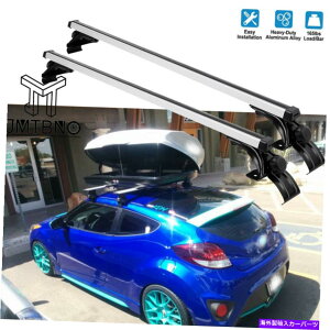 [tLA q_CFX^[48 "J[gbv[tbNNXo[ווAƎ҃[p For Hyundai Veloster 48" Car Top Roof Rack Cross Bar Luggage Cargo Carrier Rail