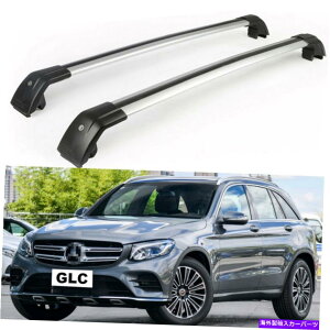 [tLA 2PCSbN\ȉNXo[NXo[bNtBbgxcGLC 2016-2020 2Pcs Lockable roof crossbars cross bar Rack fits for Benz GLC 2016-2020