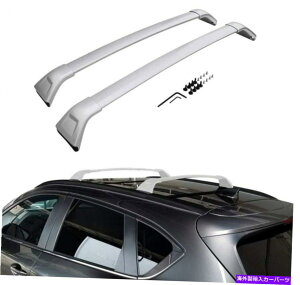 [tLA 2017-2021}c_CX-5 CX5[t[bNNXo[NXo[2PCStBbg 2Pcs Fits for 2017-2021 Mazda CX-5 CX5 Roof Rail Racks Crossbars Cross Bars