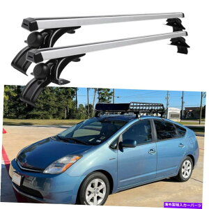 [tLA g^vEX48 "J[gbv[tbNNXo[ݕוLAA~jE For Toyota Prius 48" Car Top Roof Rack Cross Bar Cargo Luggage Carrier Aluminum