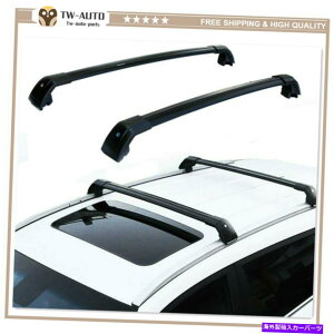 [tLA 2012-2016ɓK2PC}c_CX-5 CX5A~jE[t[bNNXo[NXo[ 2Pcs Fit for 2012-2016 Mazda CX-5 CX5 Aluminum Roof Rail Rack Cross Bar Crossbar