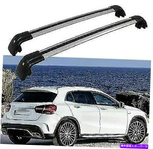[tLA 2PCSA~jE[t[bNNXo[NXo[tBbgxcGLA X156 2014-2020 2Pcs Aluminum Roof Rail Rack Cross Bar Crossbar Fits for Benz GLA X156 2014-2020