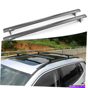 [tLA RpX2017-2021A~jE[t[bNNXo[NXo[ɓK 2Pcs Fits for Compass 2017-2021 Aluminum Roof Rail Rack Cross Bar Crossbar