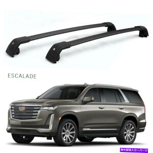 ���[�t�L�����A 2PCS���b�N�\�ȃ��[�t���b�N�N���X�o�[CARGOBARS CADILLAC ESCALADE 2015-2023�̃t�B�b�g 2Pcs Lockable roof Rack crossbars Cargo bar fits for Cadillac Escalade 2015-2023