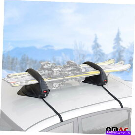 ルーフキャリア 磁気スキールーフラックキャリアスノーボードホルダー2PCSOUDI A6 AVANT 2004-2022 Magnetic Ski Roof Rack Carrier Snowboard Holder 2Pcs For Audi A6 Avant 2004-2022