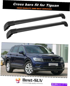[tLA bN\ȃ[t[bNNXo[NXo[̓tHNX[QeBOA2017-2021ɓK܂ Lockable Roof Rail Rack Cross Bar Crossbar Fits for Volkswagen Tiguan 2017-2021