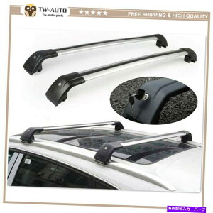 [tLA 2012-2016ɓK2PC}c_CX-5 CX5A~jE[t[bNNXo[NXo[ 2Pcs Fit for 2012-2016 Mazda CX-5 CX5 Aluminum Roof Rail Rack Cross Bar Crossbar
