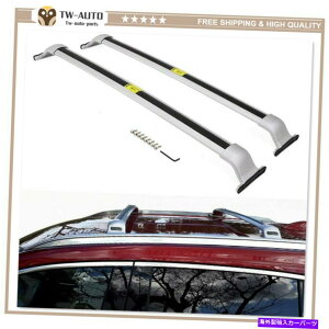 [tLA Cadillac XT6 2019-2021A~jE[t[bNNXo[NXo[ɓK2PC 2Pcs Fit for Cadillac XT6 2019-2021 Aluminum Roof Rail Rack Cross Bar Crossbars