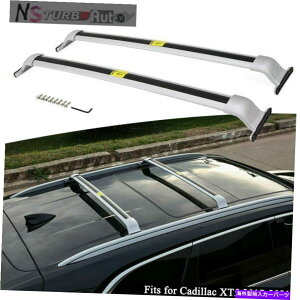 [tLA Cadillac XT5 2017-2021A~jE[t[bNNXo[NXo[2PCStBbg 2Pcs Fits for Cadillac XT5 2017-2021 Aluminum Roof Rail Rack Cross Bar Crossbars