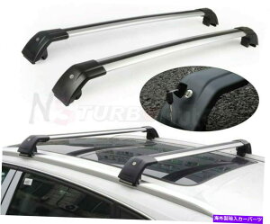 [tLA 2PCSbN\ȃ[t[bNNXo[NXo[NXo[tBbgXT5 2016-2020 2Pcs Lockable Roof Rail Rack Cross Bar Crossbar Fits for Cadillac XT5 2016-2020