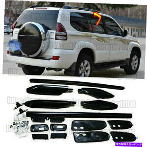 [tLA g^vhJ120NTXGX470̃J[[tbN[וLA2003-2009 Car Roof Racks Rails Luggage Carrier for Toyota Prado J120 Lexus GX470 2003-2009