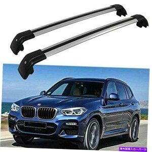 [tLA 2PCSbN\ȃ[t[bNNXo[NXo[FOT BMW X3 G01 2019 2020 2Pcs Lockable Roof Rail Racks Cross Bars Crossbar Fits for BMW X3 G01 2019 2020