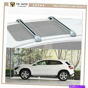 [tLA 2PCSbN\ȃ[t[bNNXo[NXo[tBbgxcGLA X156 2014-2020 2Pcs Lockable Roof Rail Rack Cross Bar Crossbar Fit for Benz GLA X156 2014-2020