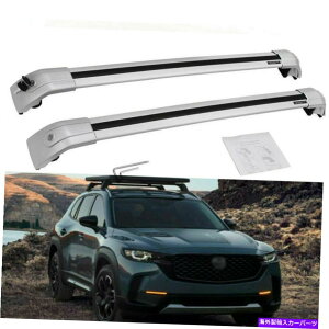 [tLA 2PCSbN\ȃ[t[bNNXo[NXo[tBbg2023}c_CX-50 CX50 2Pcs Lockable Roof Rail Rack Cross Bars Crossbar Fits for 2023 Mazda CX-50 CX50