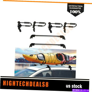 [tLA [tbNNXo[וݕ+ 4xJbNbN10-18tHNX[QVWeBOA Roof Rack Cross Bar Luggage Cargo+ 4x Kayak Rack For 10-18 Volkswagen VW Tiguan