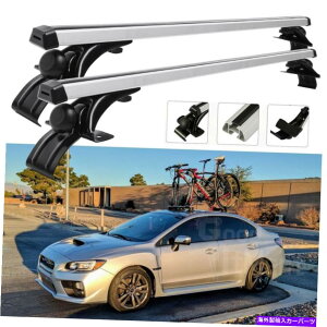 [tLA XoWRX 2012-2021 48 "J[gbv[tbNNXo[וLAVo[ For Subaru WRX 2012-2021 48" Car Top Roof Rack Cross Bar Luggage Carrier Silver