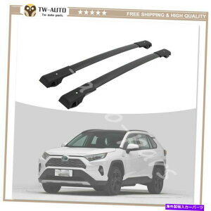 [tLA g^RAV4ɓKNXo[[tbN[2013-2018וו Cross Bar Roof Rack Rail Fit for Toyota RAV4 2013-2018 Luggage Baggage