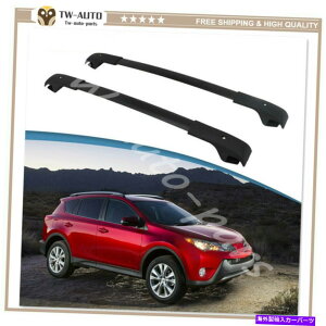 [tLA g^RAV4ɓKNXo[[tbN[2013-2018וו Cross Bar Roof Rack Rail Fit for Toyota RAV4 2013-2018 Luggage Baggage