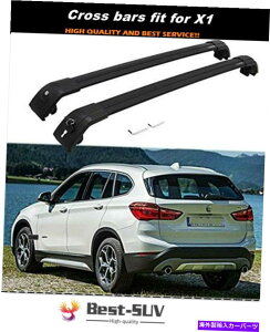[tLA 2PC[t[bNLANXo[NXo[X1 F48 2016-2021ɓKĂ܂ 2Pc Roof Rail Rack Carrier Cross Bar Crossbar Fit for BMW X1 F48 2016-2021