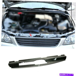 hood panel NTX̏ꍇIS300 2001-2005AJ[{t@Co[J[WG[^[MfMރpl For Lexus IS300 2001-2005 Real Carbon Fiber Car radiator heat insulation panel