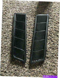 hood panel �J�[�{���N���G�[�V�������[�X�t�[�h���[�o�[�x���g2�s�[�X���j�o�[�T�����A���J�[�{���t�@�C�o�[ Carbon Creations Race Hood Louver Vents 2 Piece for universal Real Carbon Fiber�y���s�A���i�z