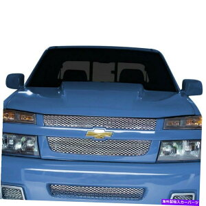 hood panel �V�{���[�R�����h04-12�f�����t���b�N�X115164�J�E���X�^�C���t�@�C�o�[�O���X�t�[�h�͓h������Ă��܂��� For Chevy Colorado 04-12 Duraflex 115164 Cowl Style Fiberglass Hood Unpainted�y���s�A���i�z