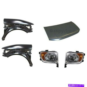 hood panel Honda Element 2003-2006�̐V�����L�b�g�I�[�g�{�f�B�C���t�����g New Kit Auto Body Repair Front for Honda Element 2003-2006�y���s�A���i�z