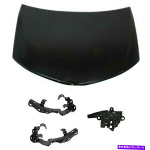 hood panel 2012-14̃t[hLbgg^J^Cv2 W/t[hqW/b`vC~OX`[4-PCSB Hood Kit For 2012-14 Toyota Camry Type 2 w/Hood Hinges/Latch Primed Steel 4-Pcs.