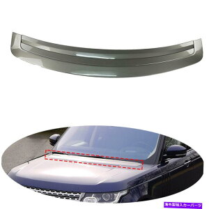 hood panel h[o[W[o[2013-17AO[̃GWt[hpl[fBO{[hJo[ Engine Hood Panel Moulding Board Cover For Land Rover Range Rover 2013-17,Gray