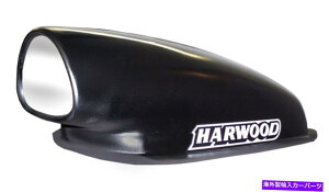 hood panel �n�[�E�b�h10-3/4�w�̍����u���b�N�O���X�t�@�C�o�[�O���X�G�A���X�N�[�v�t�[�h�X�N�[�vP/N 3183 Harwood 10-3/4 In Tall Black Fiberglass Aero Scoop Hood Scoop P/N 3183