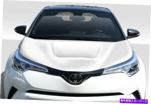 hood panel 18-18̓g^C-HRT[LbgftFbNX{fBLbgt[hɓK܂!!! 114113 18-18 Fits Toyota C-HR Circuit Duraflex Body Kit- Hood!!! 114113